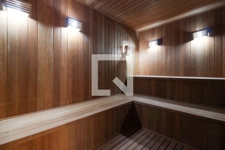 Studio para alugar com 29m², 1 quarto e sem vaga Studio para alugar com 29m², 1 quarto e sem vagaÁrea comum - Sauna