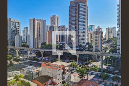 Vista da Varanda da Sala de apartamento à venda com 4 quartos, 138m² em Brooklin, São Paulo