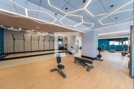 Apartamento à venda com 33m², 1 quarto e sem vaga Apartamento à venda com 33m², 1 quarto e sem vagaAcademia