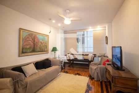 Sala de apartamento para alugar com 3 quartos, 110m² em Copacabana, Rio de Janeiro