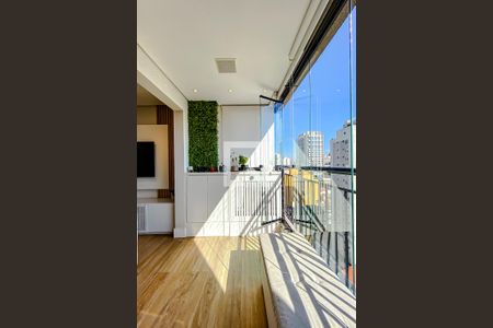 Varanda da Sala de apartamento para alugar com 2 quartos, 57m² em Vila Mariana, São Paulo