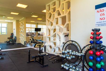 Apartamento à venda com 38m², 1 quarto e 1 vaga Apartamento à venda com 38m², 1 quarto e 1 vagaÁrea comum - Academia