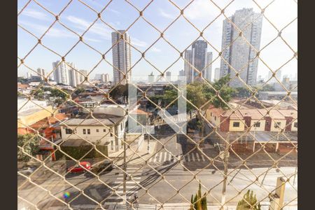 Varanda - Vista de apartamento à venda com 3 quartos, 104m² em Vila Bertioga, São Paulo