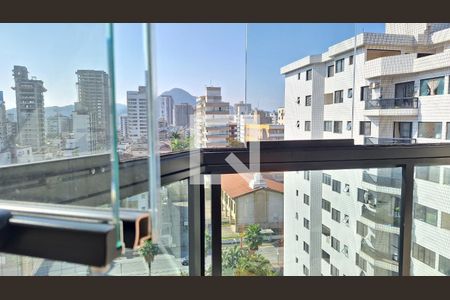 Varanda da Sala de apartamento para alugar com 2 quartos, 85m² em Guilhermina, Praia Grande