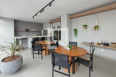 Apartamento para alugar com 33m², 1 quarto e 1 vaga Apartamento para alugar com 33m², 1 quarto e 1 vagaÁrea comum - Salão de festas