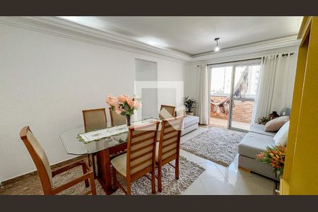 Sala - Sala de Jantar de apartamento à venda com 2 quartos, 62m² em Vila Floresta, Santo André