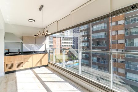 Varanda Gourmet de apartamento para alugar com 3 quartos, 105m² em Jardim das Acácias, São Paulo