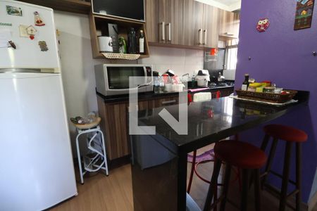 Apartamento à venda com 45m², 2 quartos e 1 vagaCozinha e Área de Serviço
