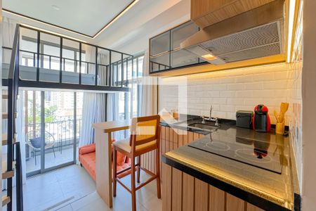 Studio à venda com 34m², 1 quarto e sem vaga Studio à venda com 34m², 1 quarto e sem vagaStudio - Cozinha