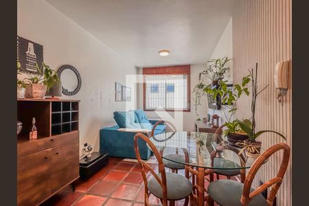 Sala de apartamento à venda com 2 quartos, 54m² em Bom Jesus, Porto Alegre