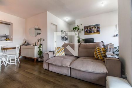 Sala de TV de apartamento para alugar com 2 quartos, 71m² em Vila Boa Vista, Barueri