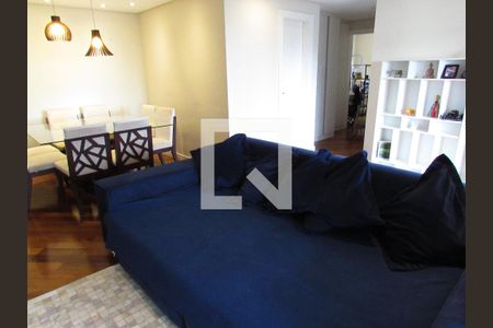 Sala de apartamento à venda com 3 quartos, 116m² em Vila Suzana, São Paulo