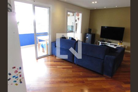 Sala de apartamento à venda com 3 quartos, 116m² em Vila Suzana, São Paulo