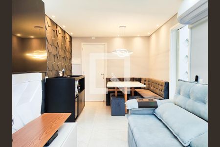 Sala de apartamento para alugar com 2 quartos, 52m² em Jardim Jamaica, Santo André