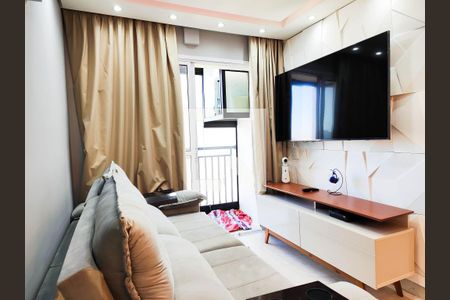 Sala de apartamento para alugar com 2 quartos, 52m² em Jardim Jamaica, Santo André