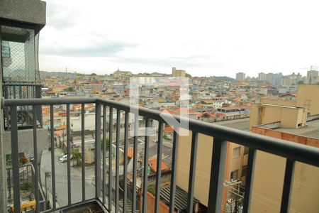 Sala- Varanda  de apartamento para alugar com 1 quarto, 44m² em Vila Santa Luzia, São Bernardo do Campo