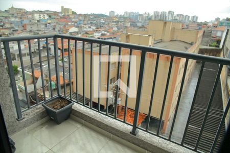 Sala- Varanda  de apartamento para alugar com 1 quarto, 44m² em Vila Santa Luzia, São Bernardo do Campo