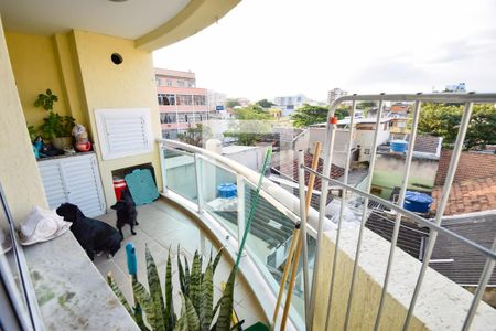 Varanda da Sala de apartamento para alugar com 2 quartos, 70m² em Engenho de Dentro, Rio de Janeiro