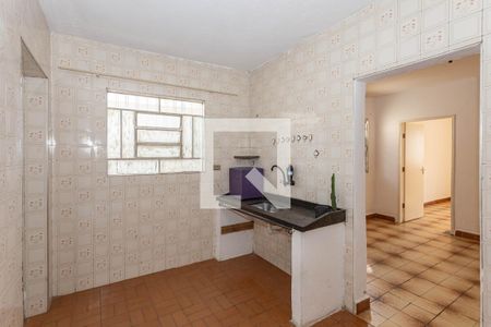 Cozinha de casa para alugar com 1 quarto, 43m² em Vila das Merces, São Paulo