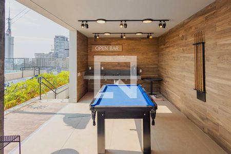 Apartamento para alugar com 27m², 1 quarto e sem vagaSalão de jogos