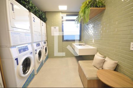 Studio à venda com 29m², 1 quarto e sem vagaLavanderia