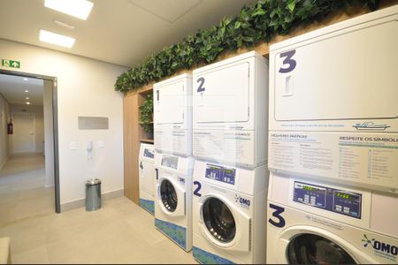 Studio à venda com 29m², 1 quarto e sem vagaLavanderia