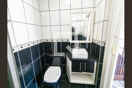 Banheiro da Suíte de apartamento para alugar com 1 quarto, 50m² em Vila Paranagua, São Paulo