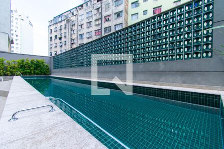 Studio para alugar com 23m², 1 quarto e 1 vaga Studio para alugar com 23m², 1 quarto e 1 vagaPiscina