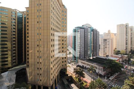 Vista de apartamento para alugar com 1 quarto, 40m² em Indianópolis, São Paulo