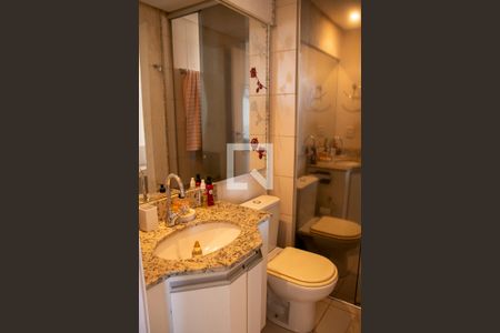 Apartamento para alugar com 55m², 1 quarto e 1 vaga Apartamento para alugar com 55m², 1 quarto e 1 vagaBanheiro da Suíte