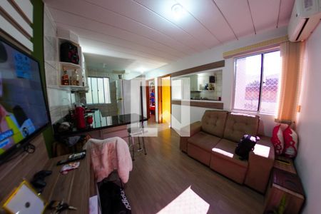Sala de apartamento para alugar com 2 quartos, 48m² em Canudos, Novo Hamburgo