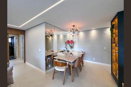 Sala de apartamento à venda com 2 quartos, 84m² em Jardim Caravelas, São Paulo