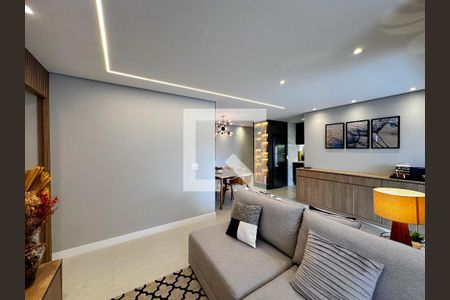 Sala de apartamento à venda com 2 quartos, 84m² em Jardim Caravelas, São Paulo