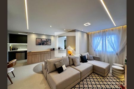 Sala de apartamento à venda com 2 quartos, 84m² em Jardim Caravelas, São Paulo