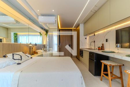 Studio de kitnet/studio para alugar com 1 quarto, 25m² em Consolação, São Paulo