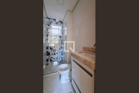 Banheiro de apartamento para alugar com 1 quarto, 29m² em Parada Inglesa, São Paulo