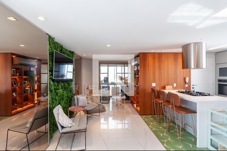 Apartamento à venda com 155m², 3 quartos e 3 vagas Apartamento à venda com 155m², 3 quartos e 3 vagasCozinha Americana