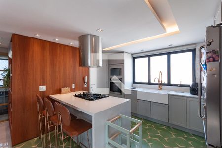 Apartamento à venda com 155m², 3 quartos e 3 vagas Apartamento à venda com 155m², 3 quartos e 3 vagasCozinha Americana