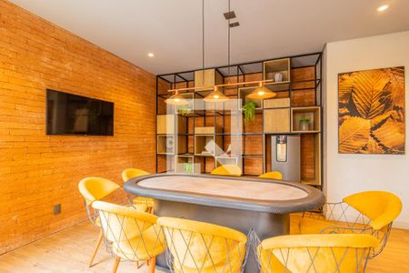 Studio à venda com 29m², 1 quarto e sem vaga Studio à venda com 29m², 1 quarto e sem vagaÁrea comum - Salão de jogos