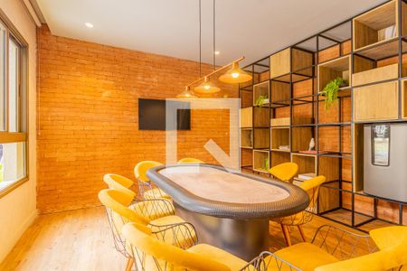 Studio à venda com 29m², 1 quarto e sem vaga Studio à venda com 29m², 1 quarto e sem vagaÁrea comum - Salão de jogos