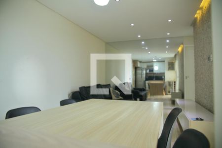 Sala/Cozinha de apartamento para alugar com 1 quarto, 48m² em Planalto, São Bernardo do Campo