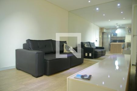 Sala/Cozinha de apartamento para alugar com 1 quarto, 48m² em Planalto, São Bernardo do Campo