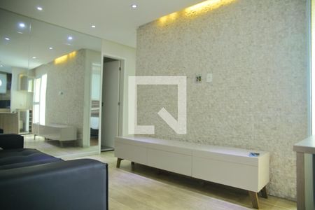 Sala/Cozinha de apartamento para alugar com 1 quarto, 48m² em Planalto, São Bernardo do Campo