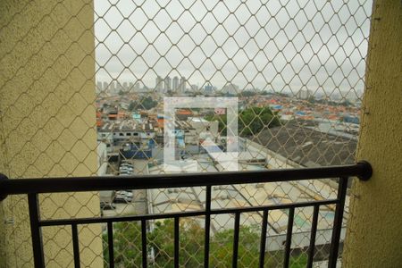 Varanda da Sala/Cozinha de apartamento para alugar com 1 quarto, 48m² em Planalto, São Bernardo do Campo