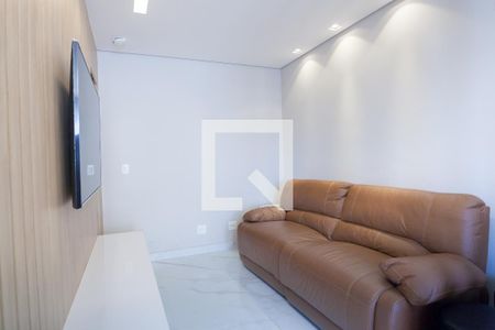 Sala de TV de apartamento à venda com 4 quartos, 163m² em Alphaville - Lagoa dos Ingleses, Nova Lima