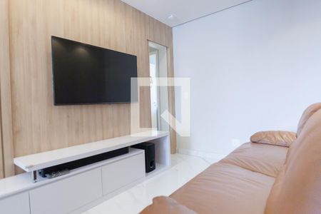 Sala de TV de apartamento à venda com 4 quartos, 163m² em Alphaville - Lagoa dos Ingleses, Nova Lima
