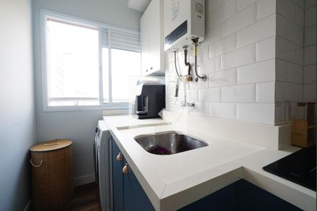 Apartamento à venda com 46m², 1 quarto e 1 vagaCozinha e Área de Serviço