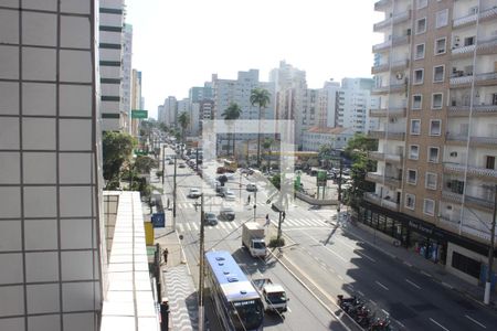 Vista de apartamento para alugar com 1 quarto, 42m² em Itararé, São Vicente