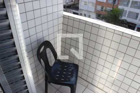 Varanda de apartamento para alugar com 1 quarto, 42m² em Itararé, São Vicente