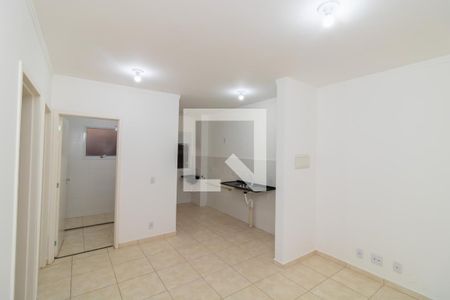 Sala de apartamento para alugar com 2 quartos, 43m² em Jardim Heitor Rigon, Ribeirão Preto